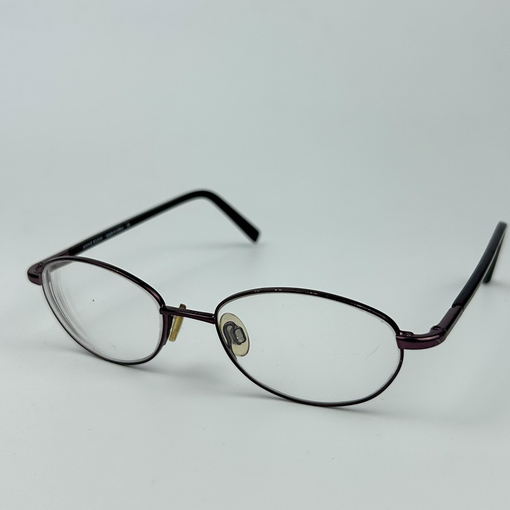 Anne Klein 9028 K1206 Unisex Eyeglasses Frame Burgundy Full Rim 50-17-135 mm